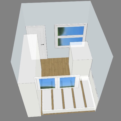 Plano para cama plegable