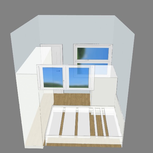 Plano para cama plegable