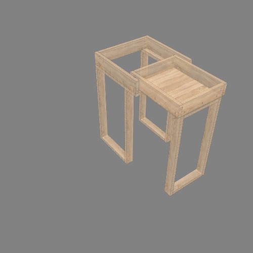 Escritorio expandible