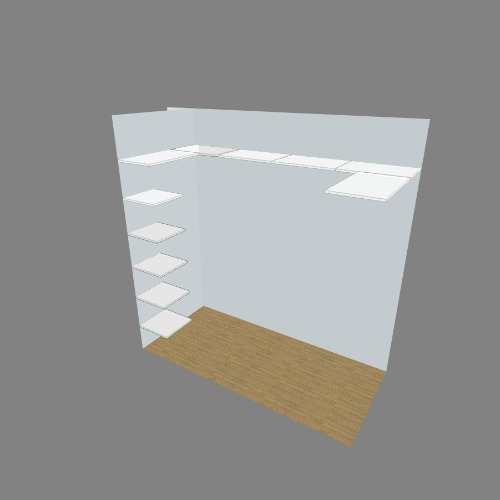 Полки в гардеробную