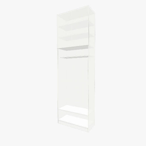 Полузакрытая секция быстрого доступа с антресолью