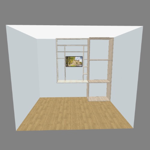 Prateleira quarto Tati