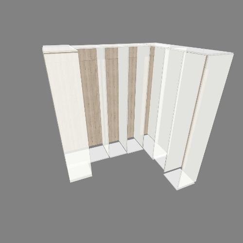 Прихожая 1516.первый Free 3D furniture designs and blueprints from Flatma Community