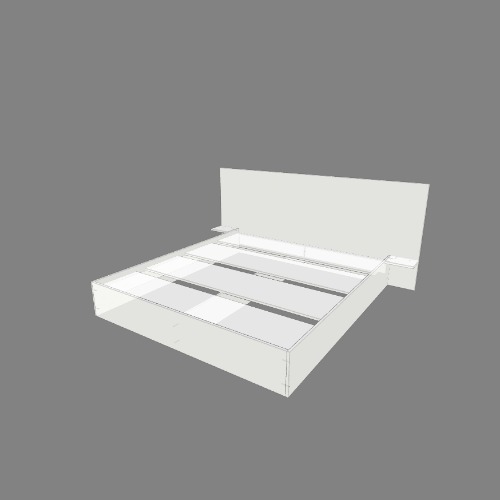 Projeto cama king com cabeceira