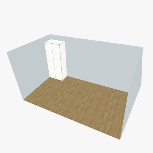 Просторный шкаф