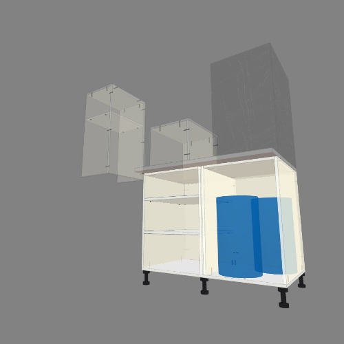 проверка работы, шкаф в гараж