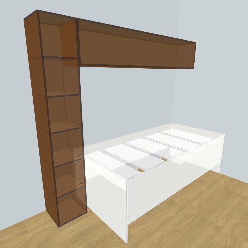 Proyecto Mueble Libros/Figuras