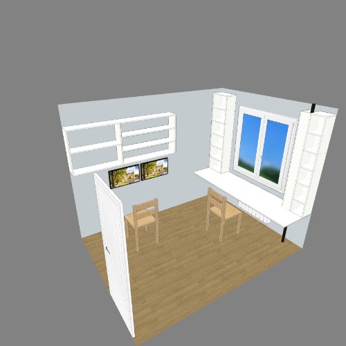 рабочая комната берлоги