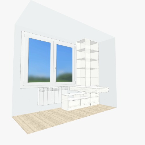 Рабочая зона в детской_IRINA