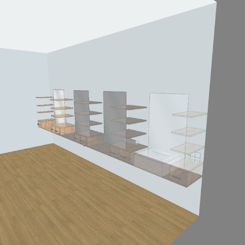 Рабочее место барбера №1