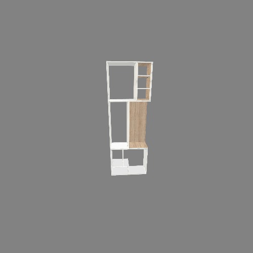 Shoe rack and network rack combo