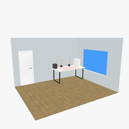 Room 4.3x3.5 & Table 2x1