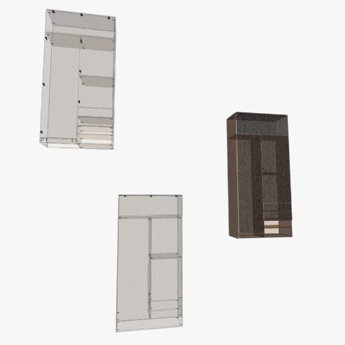 roperos 2 puertas