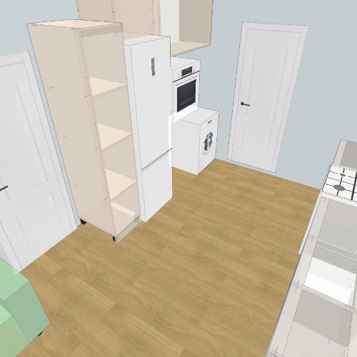 Sala e cozinha