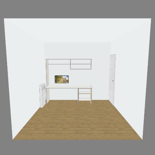 Scrivania scaffalata - Rev. 0