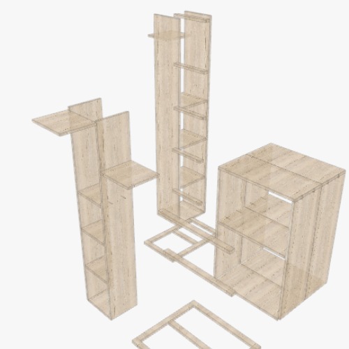 SHELVES LAUNDRY ROOM