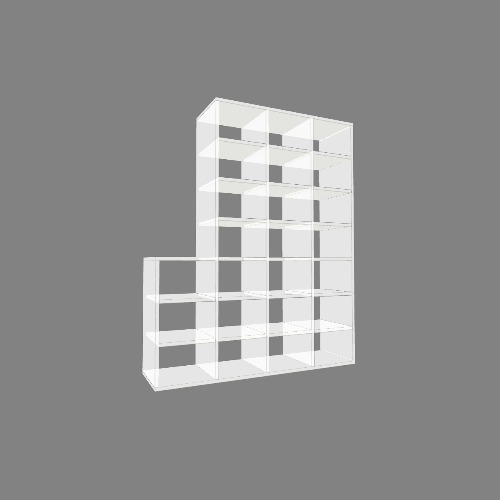 Shoe cabinet with seating space