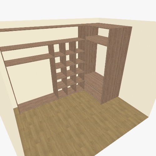 Шифоньер в маленькую комнату №1