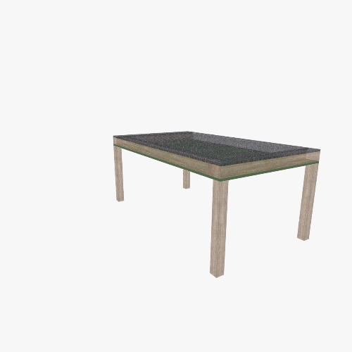 simple tabletop table