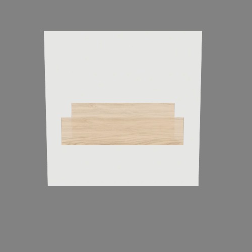 simple vinyl shelf