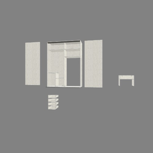 шкаф 2 + тумба.2.1