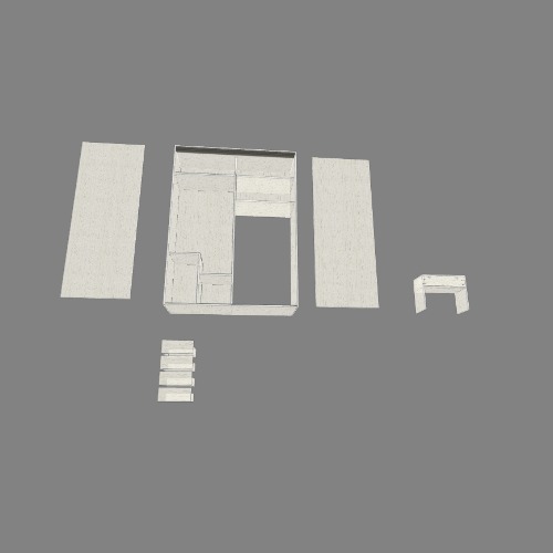 шкаф 2 + тумба.2.1