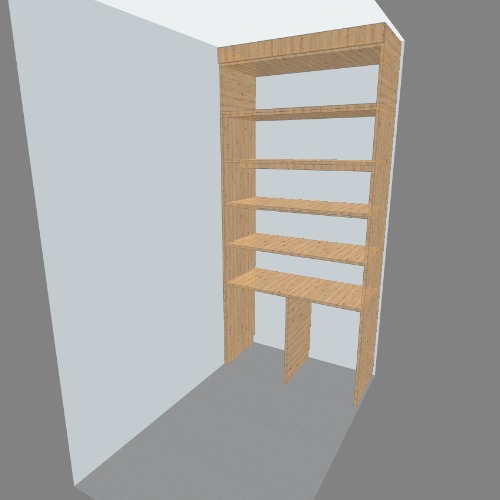 Шкаф балкон