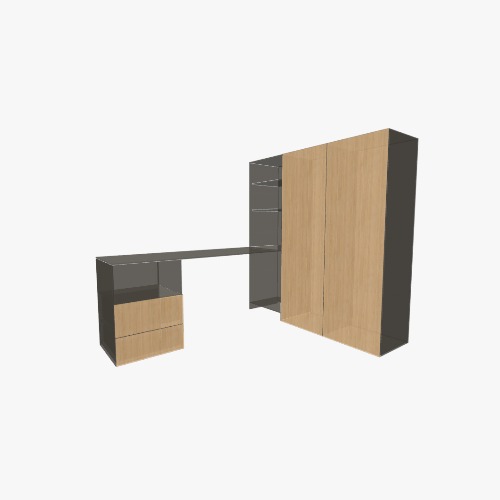 Шкаф и стол