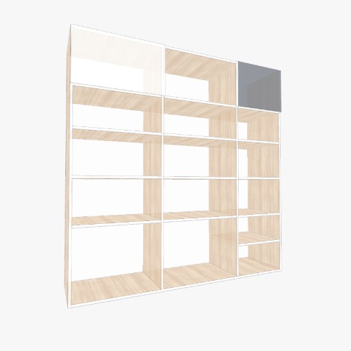 Шкаф книжный + вещи