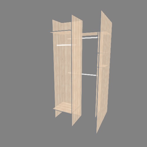 Шкаф купе Free 3D furniture designs and blueprints from Flatma Community