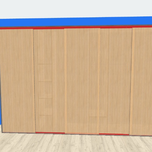 Шкаф купе 3600мм*2350мм*600мм*16мм