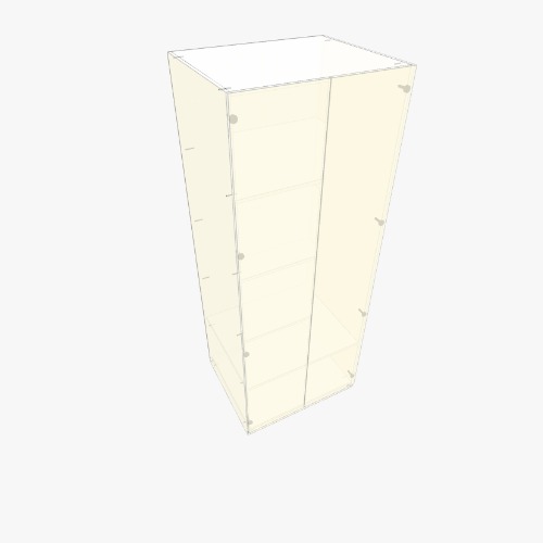 Шкаф на балкон_корректировка ширины полок