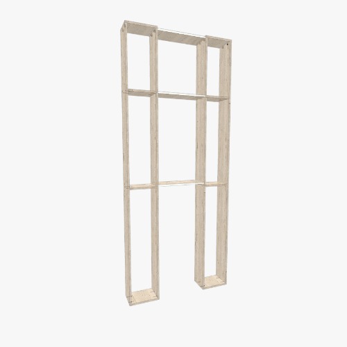 Шкаф над инсталяцией