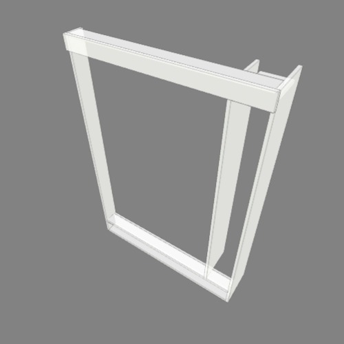 шкаф над инсталляцией