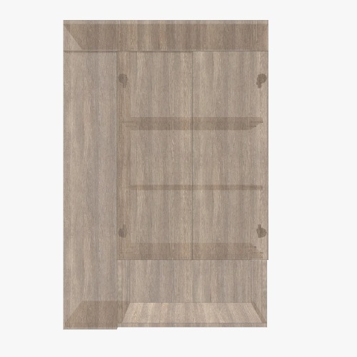 Шкаф над инсталляцией