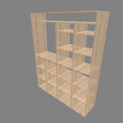 Шкаф с 6 открытыми отделами