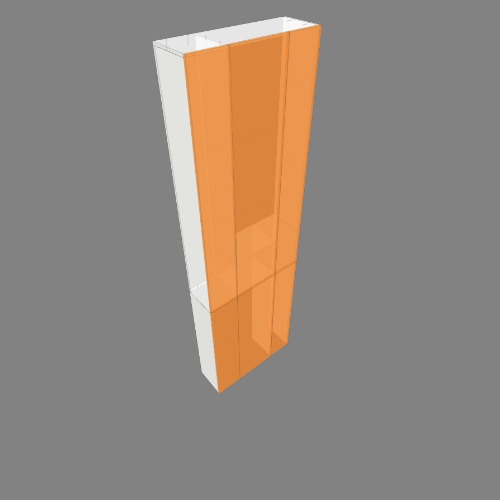 Шкаф с инсталяцией