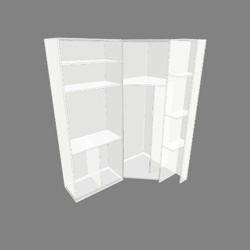 Шкаф угловой