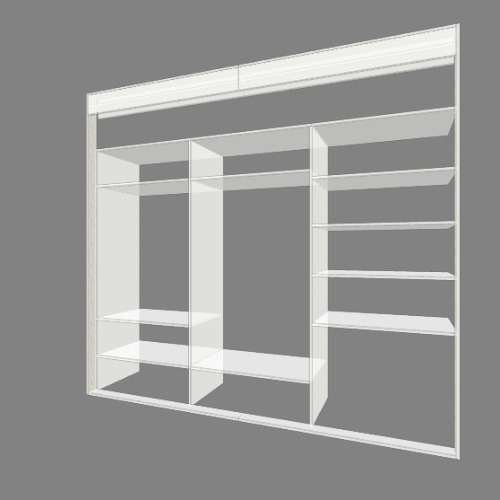 Шкаф в прихожую (внутрянка