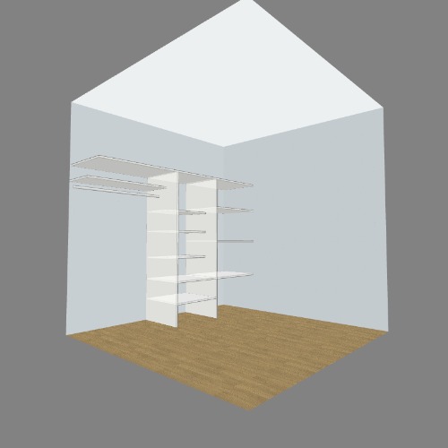 Шкаф в темнушке