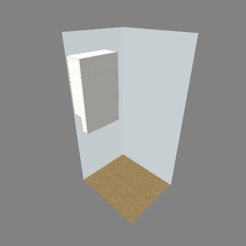 Шкаф в туалет