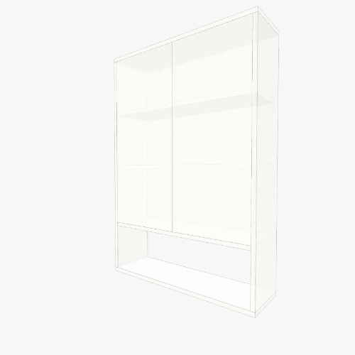 шкаф в ванной 1