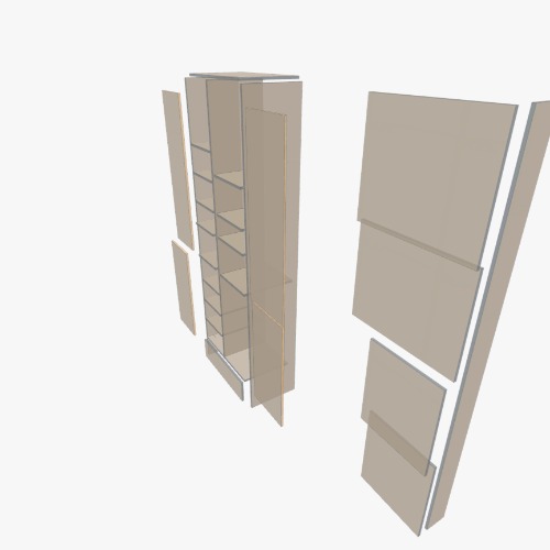 шкаф в ванной