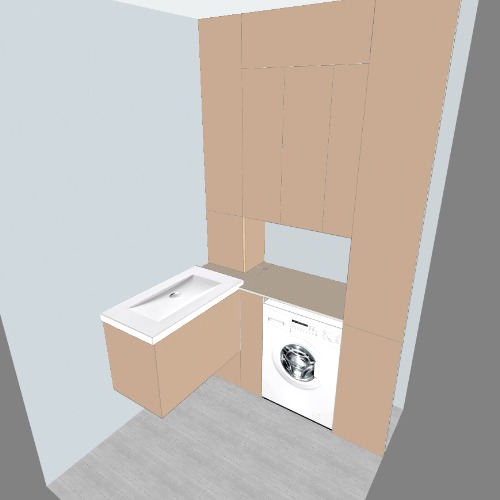 Шкаф в ванною (код 44)