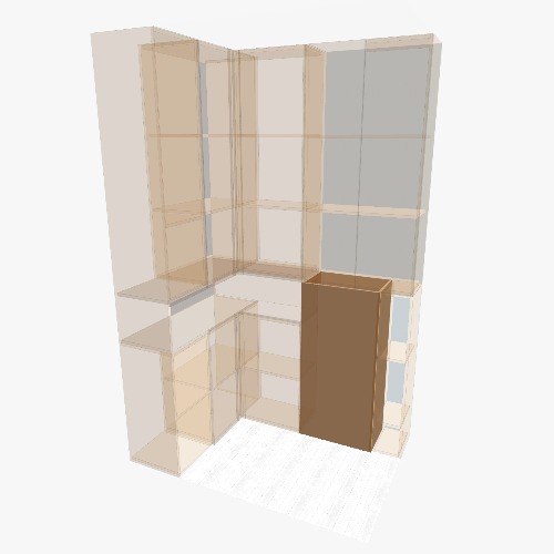 Шкаф в ванную 2