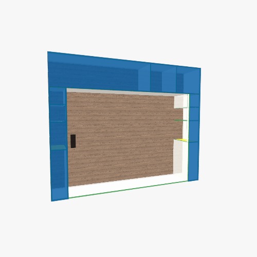 Шкаф-Кровать горизонтальная 1400х2000