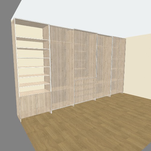 Шкафп купе 5м Free 3D furniture designs and blueprints from Flatma Community