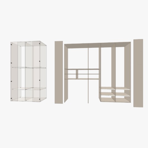 Шкаф под одежду_прихожая