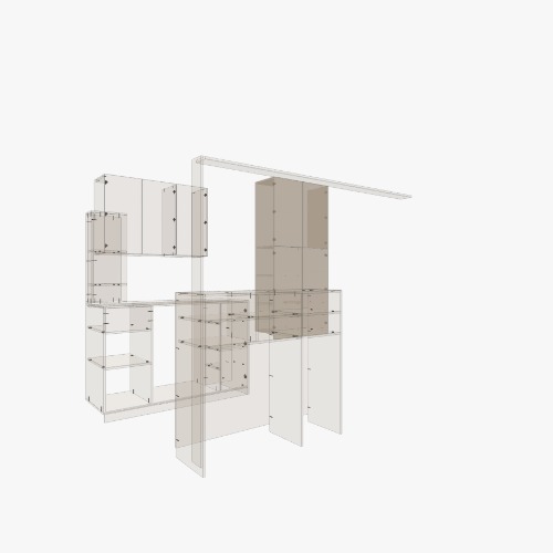 Шкаф под одежду_прихожая