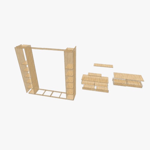 шкаф-стеллаж